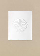Embossed Scallop Print