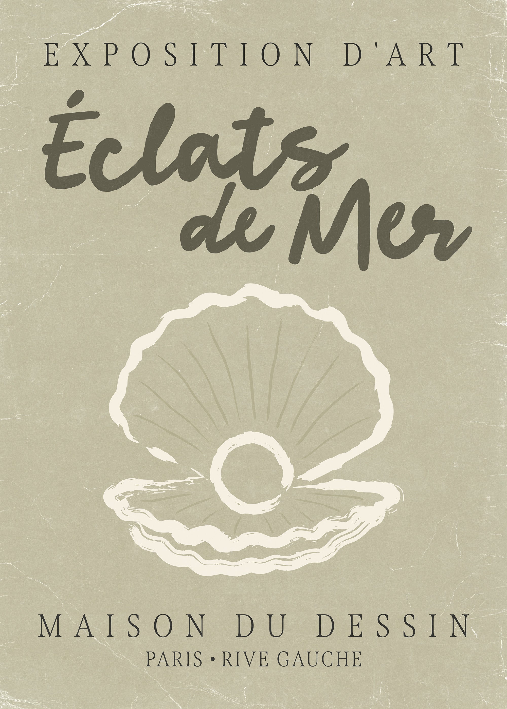Éclats de Mer Print