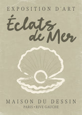 Éclats de Mer Print