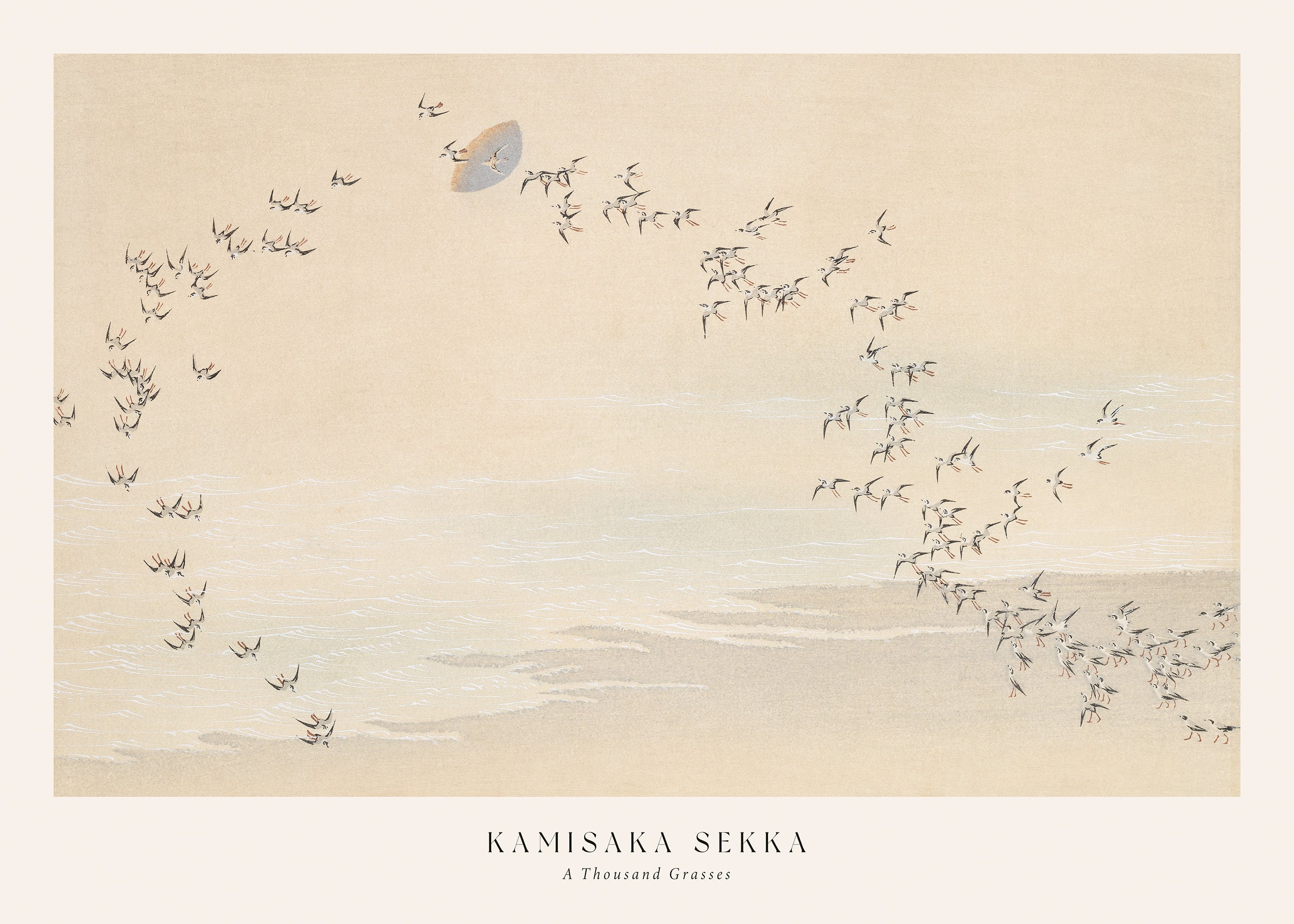 Kamisaka Sekka - A Thousand Grasses Pl.09 Print