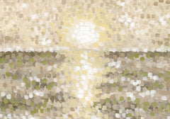 Pointillist Horizon Print