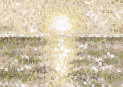 Pointillist Horizon Print