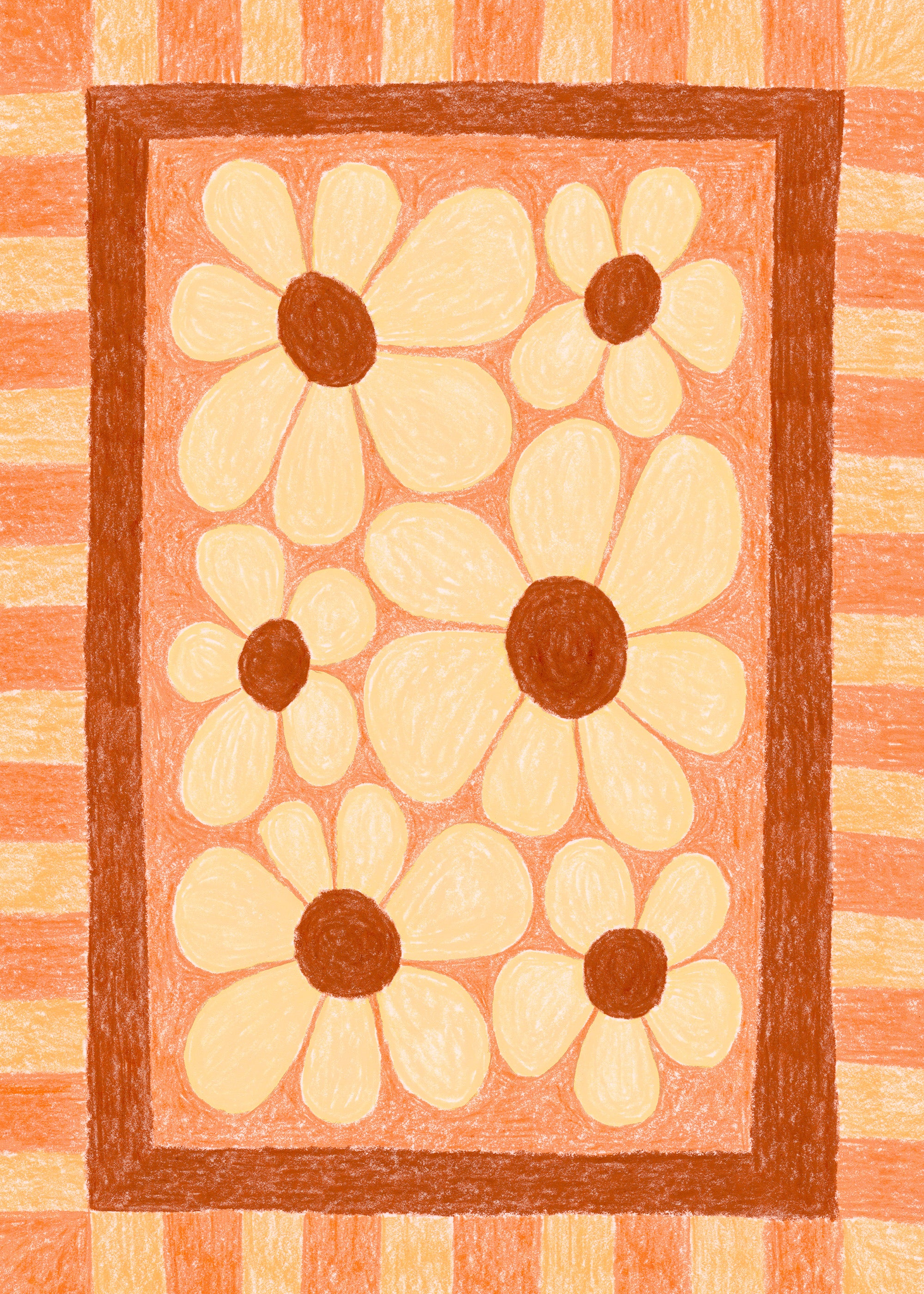 Daisy Days Print