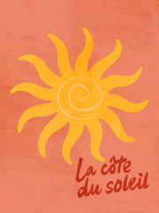 La Côte du Soleil Print