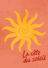 La Côte du Soleil Print
