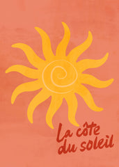 La Côte du Soleil Print