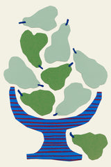 Toppling Pears Print