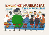 Babar - Babar Comes to America Print