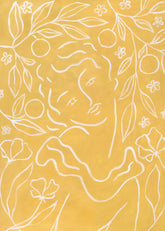 Under the Citrus Tree Print
