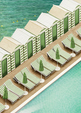Poolside Parade Print