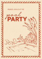 Agathe Marty - Pool Party Print
