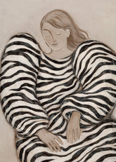 Zebra Striped Dream Print