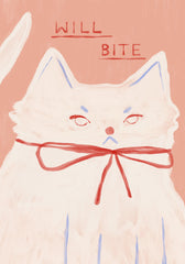 Kit Agar - Will Bite Print
