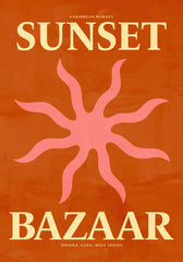 Sunset Bazaar Print