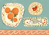 Riviera Table Print