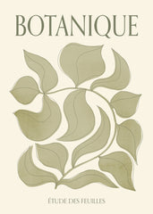 Botanique Verte Print