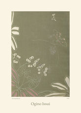 Ogino Issui - Ōyō Manga, Botanical Study Print