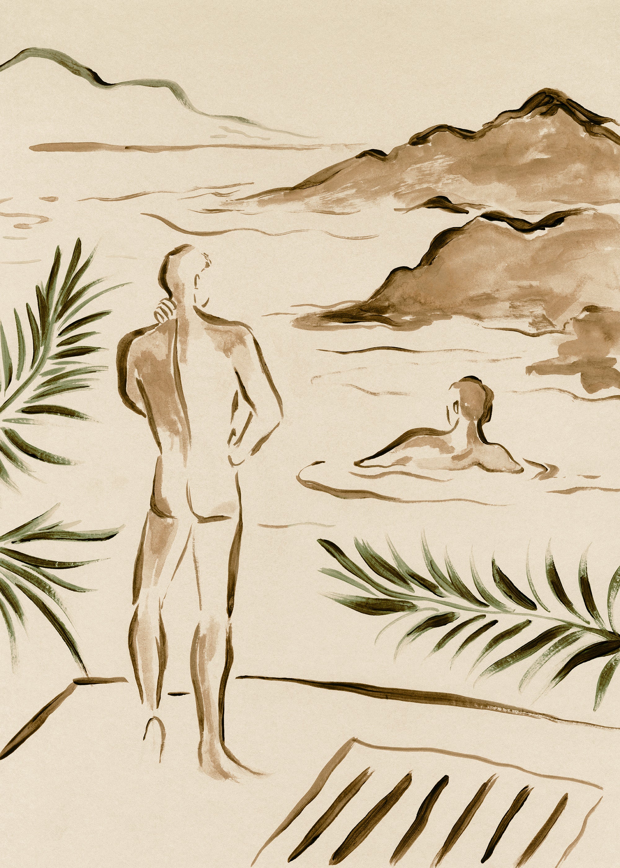 The Swimmers Print
