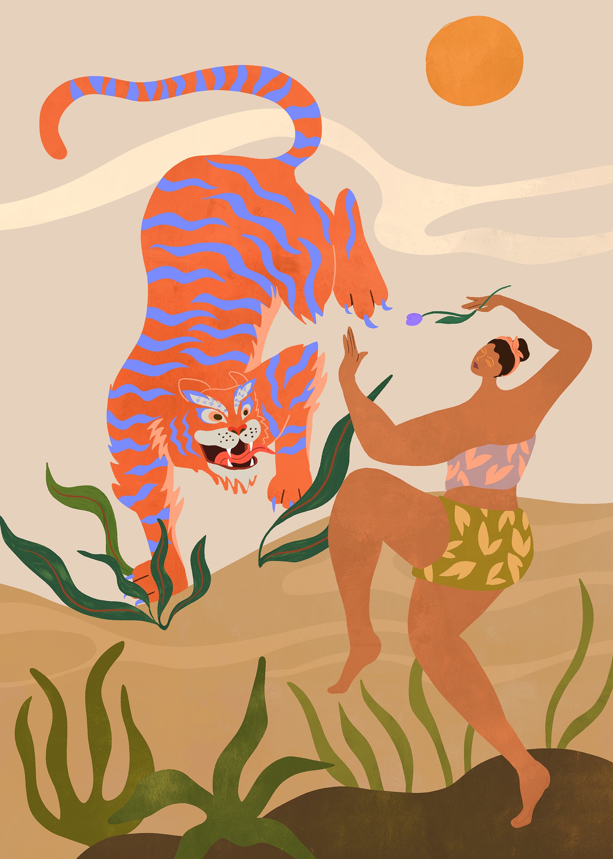 Arty Guava - Lay Hoon - Dance With Tiger Print