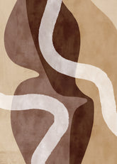 Earth Tone Abstraction No1 Print