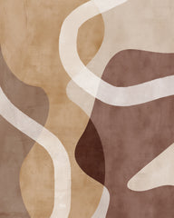 Earth Tone Abstraction No2 Print