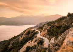Winding Coast Road Print