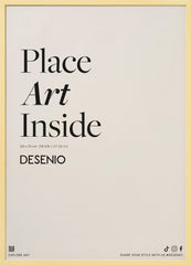 Yellow picture frame, 20 x 28 in