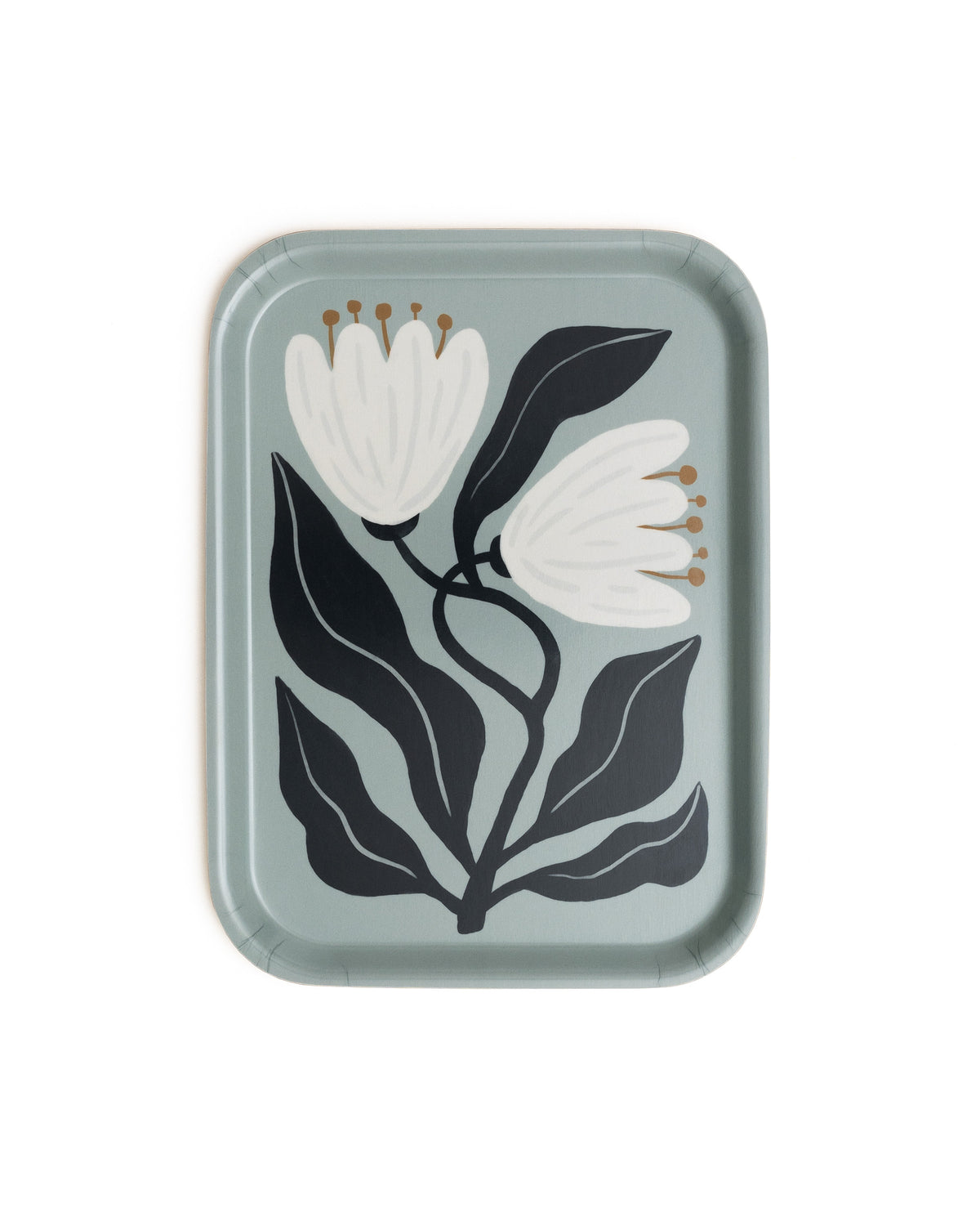 Graphic Florals Tray