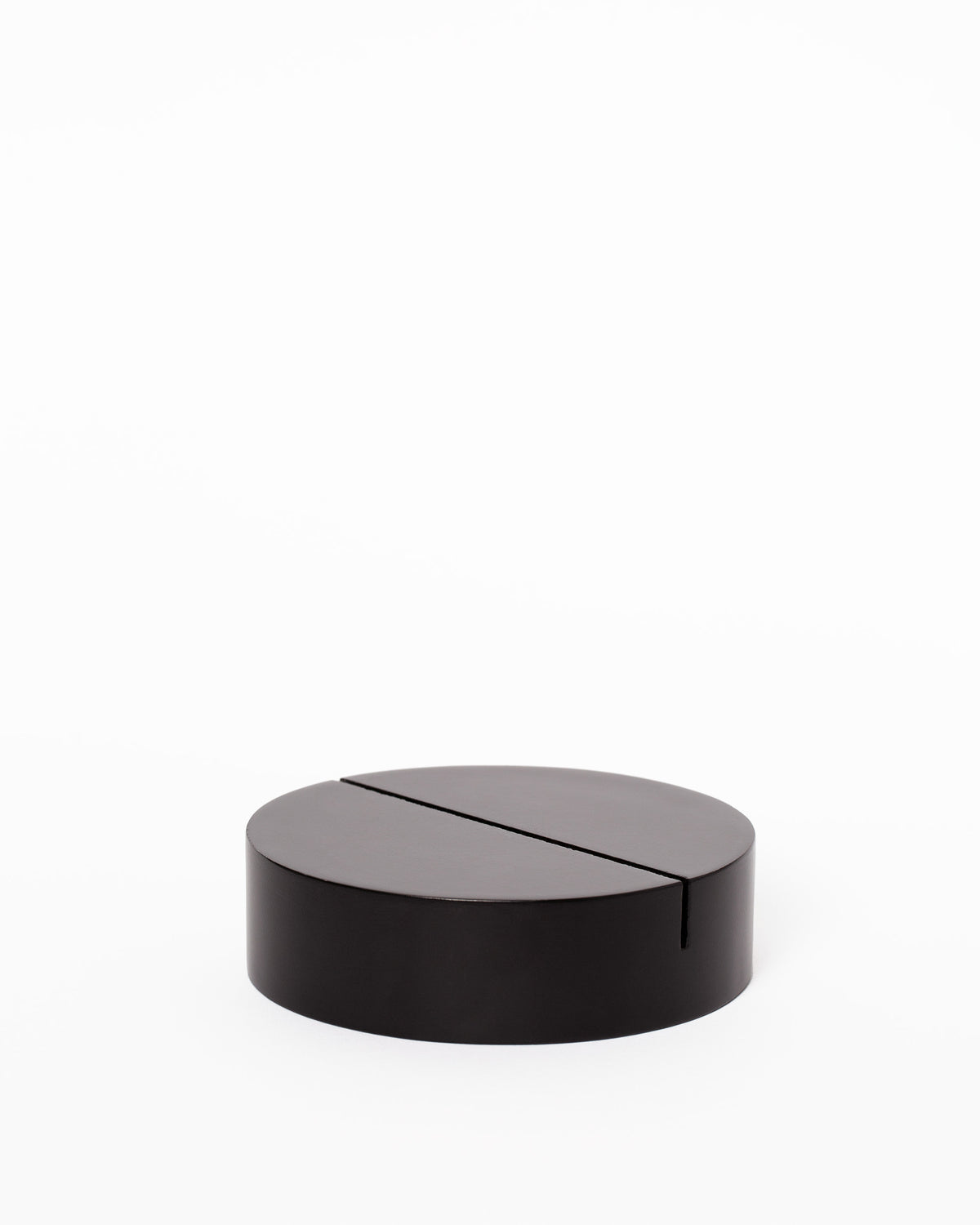 Poster Stand Black Circular