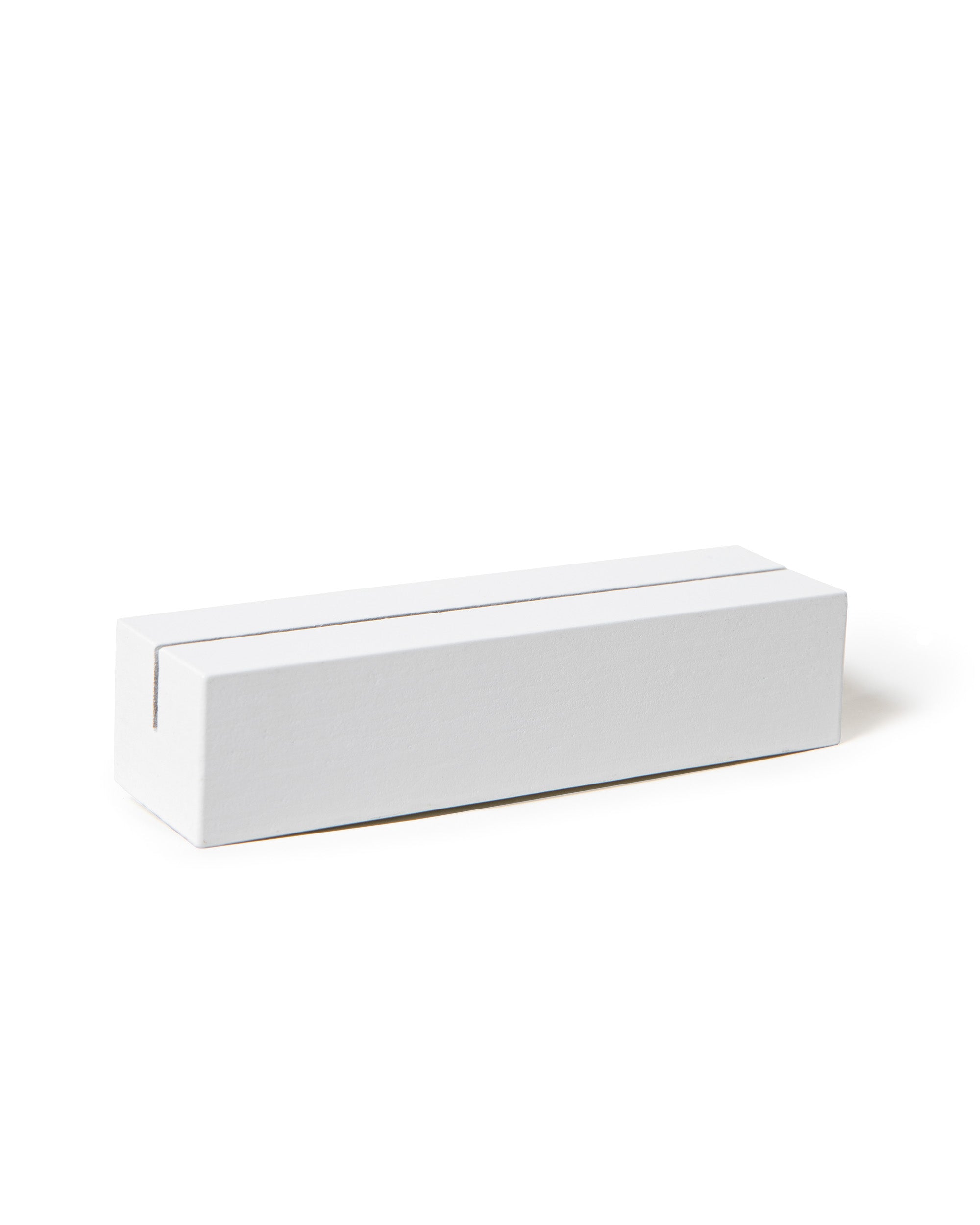 Poster Stand White Block