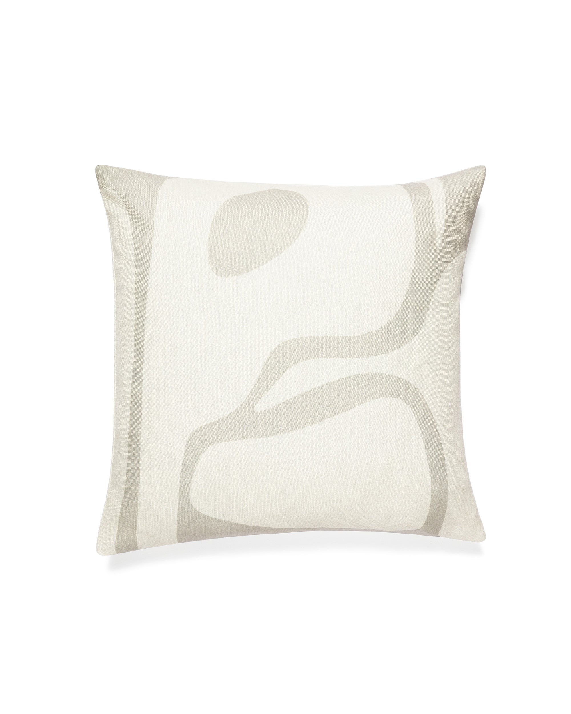 Beige Shapes No4 Cushion Cover