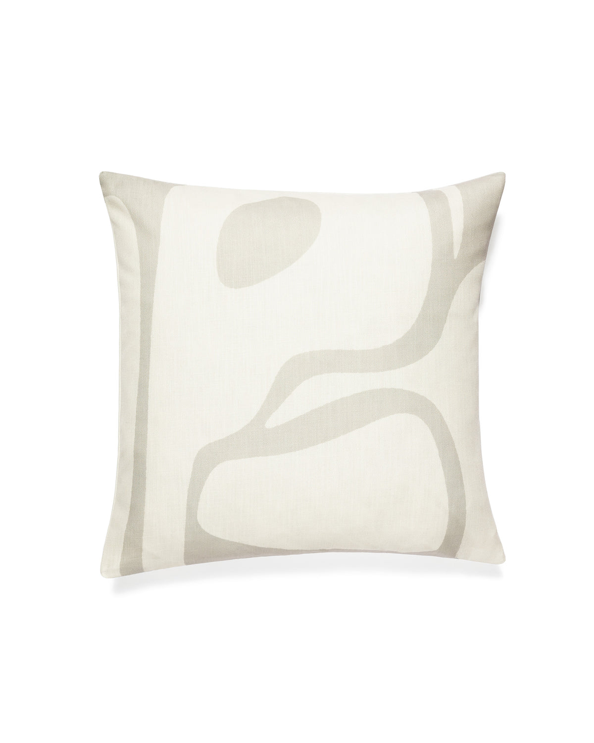 Beige Shapes No4 Cushion Cover