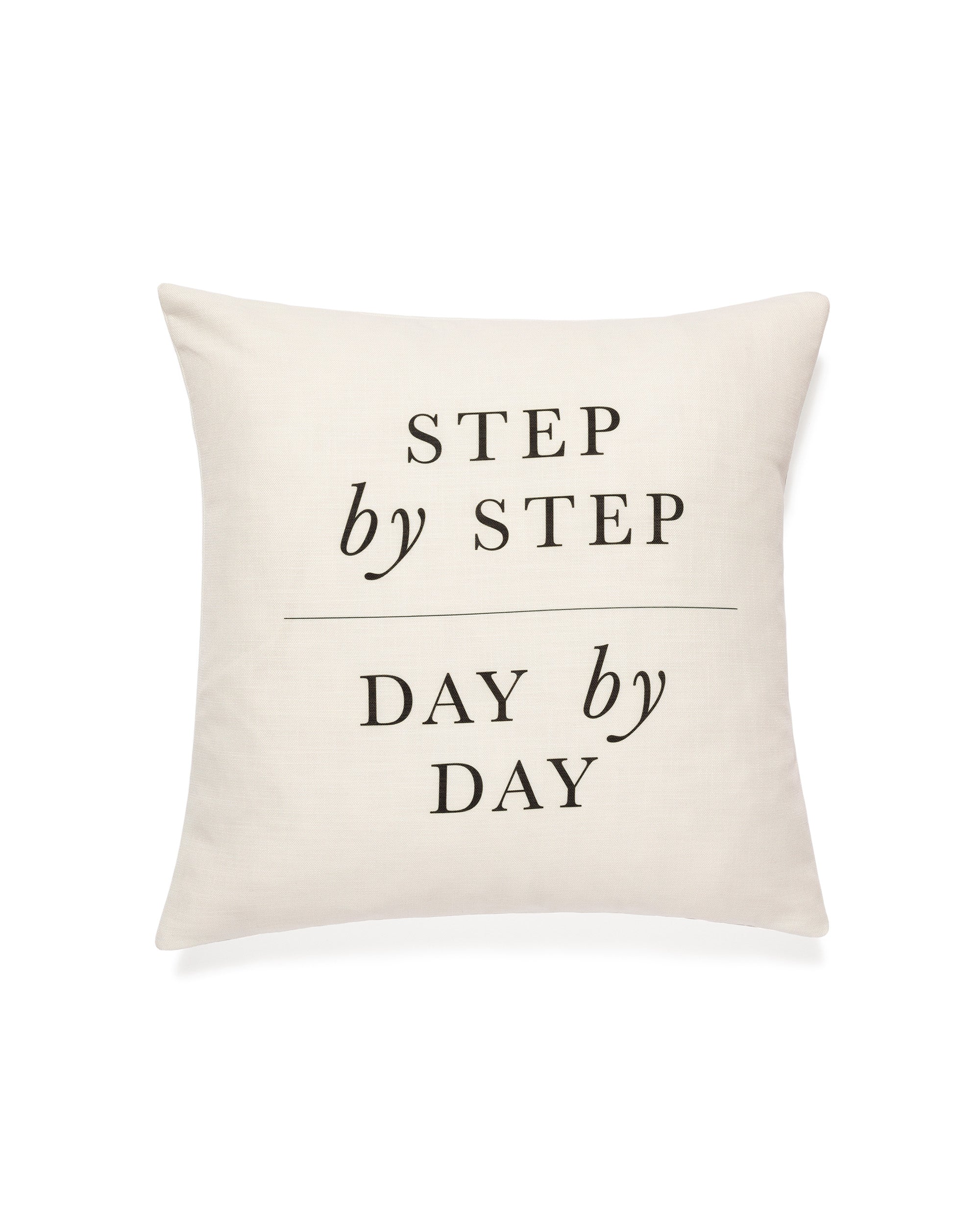 Step by Step Cushion Cover