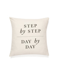 Step by Step Cushion Cover