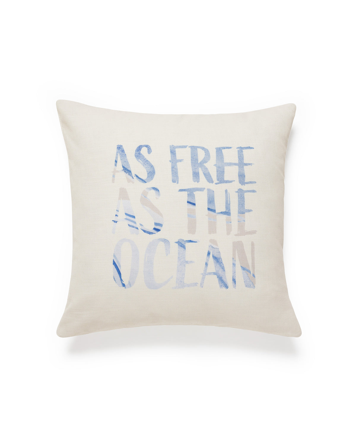 As Free as the Ocean Cushion Cover