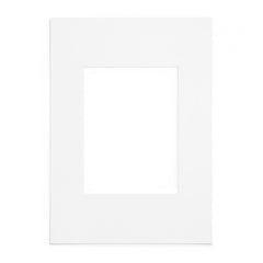 Mat board white, 20” x 28” in