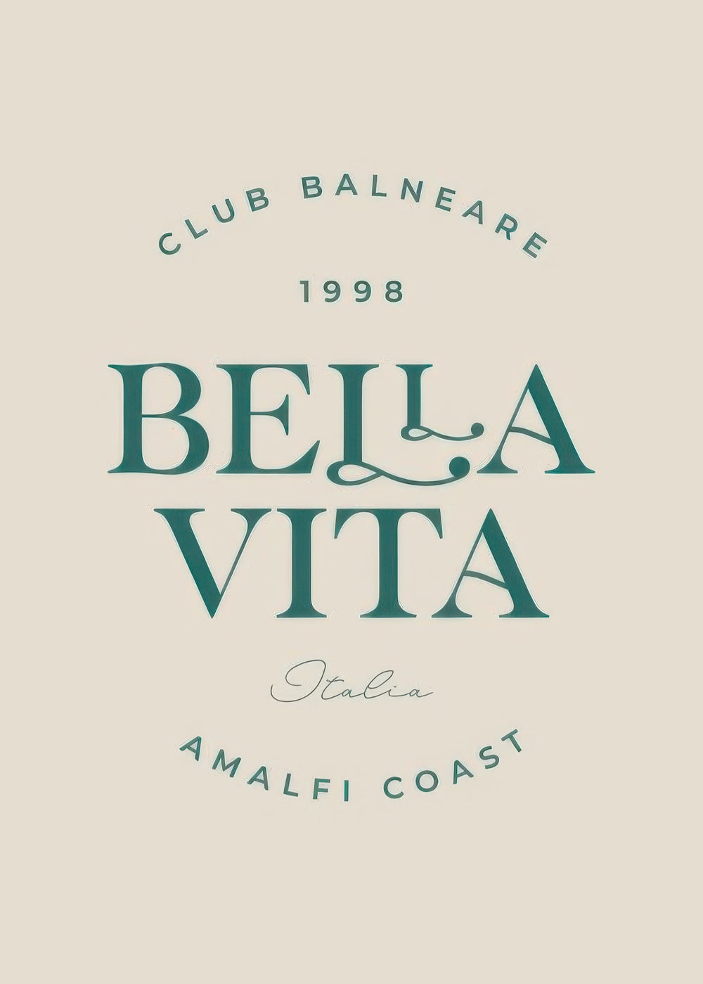 Bella Vita Italia Print