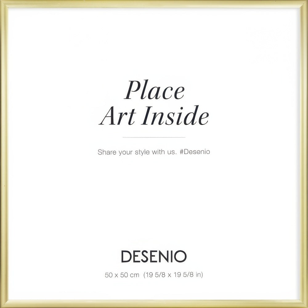Picture frame gold, 20 x 20 in