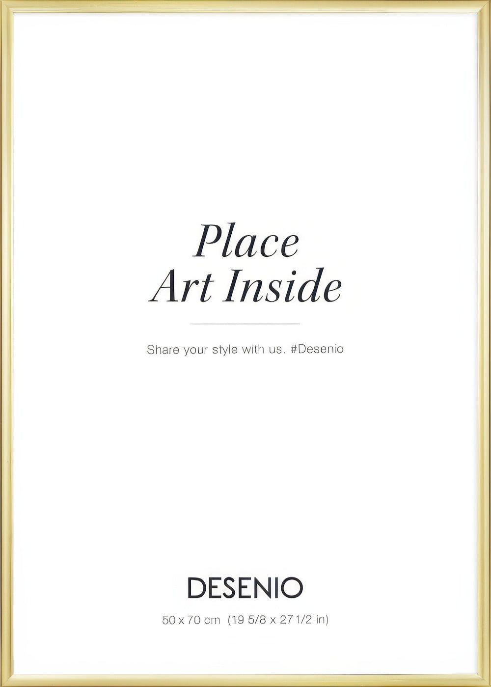 Picture frame gold, 20 x 28 in