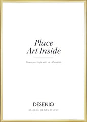 Picture frame gold, 20 x 28 in