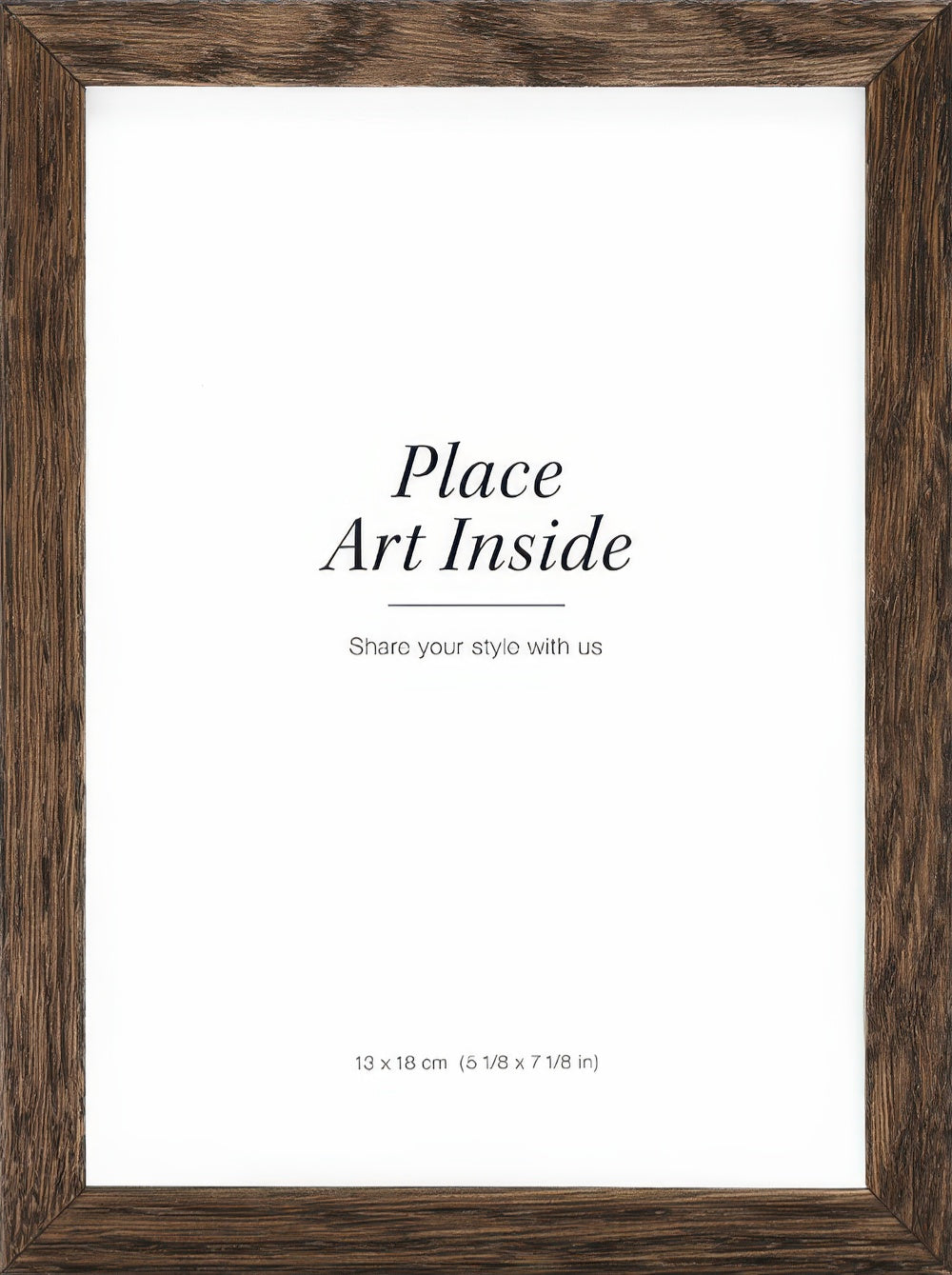 Dark Oak Frame, 5 x 7 in