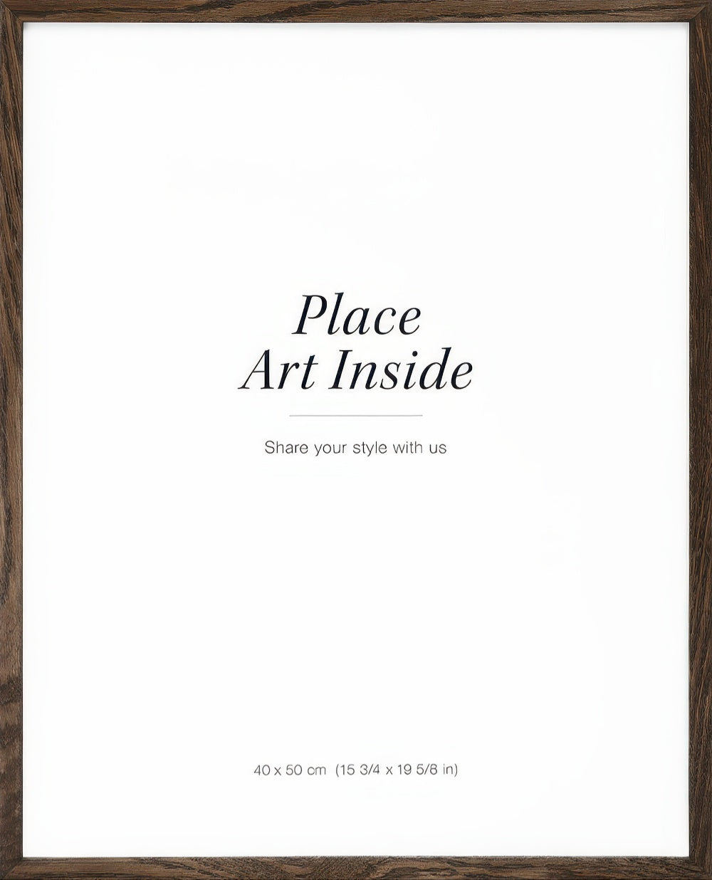 Dark Oak Frame, 16 x 20 in