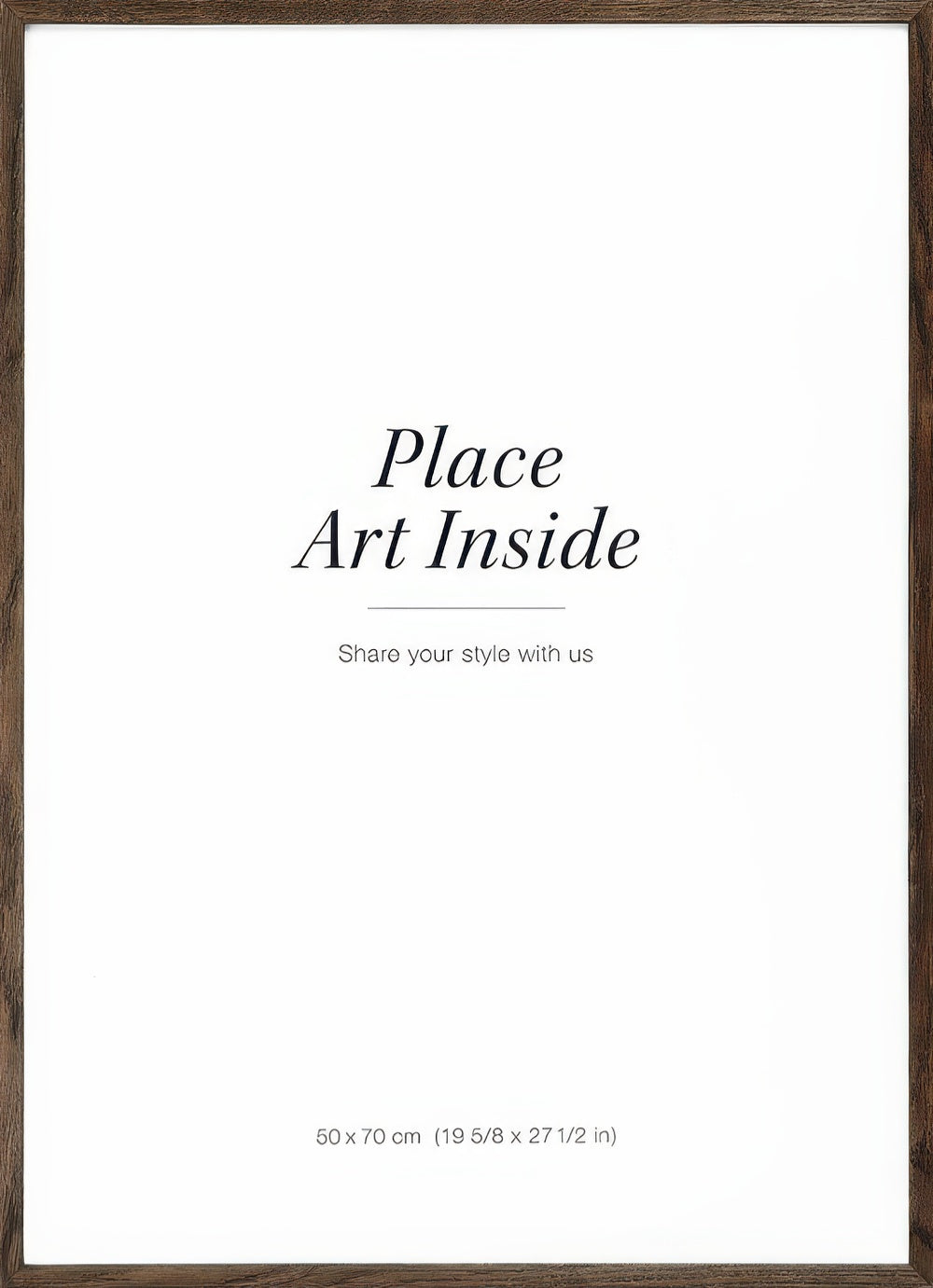 Dark Oak Frame, 20 x 28 in