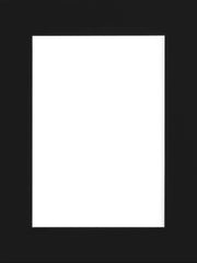 Mat board black, 12” x 16” in