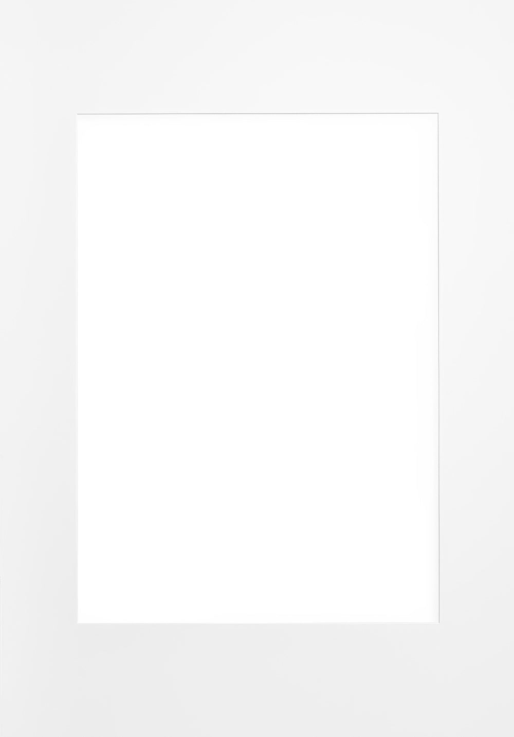 Mat board white, 28 x 39 in