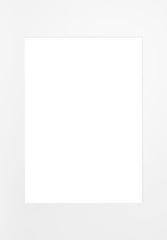 Mat board white, 28 x 39 in