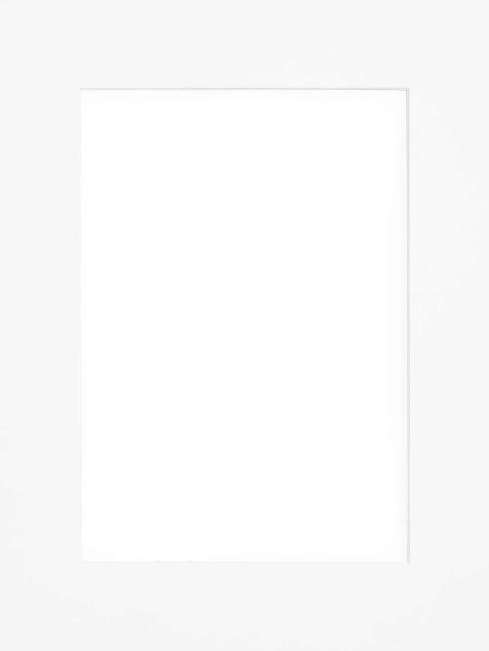 Mat board white, 30x40