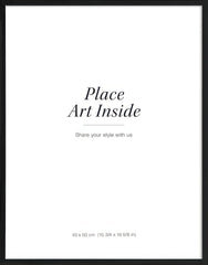 Black picture frame, 16 x 20 in