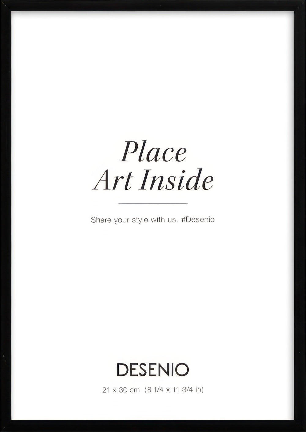 Metal frame Black, 8 x 12 in