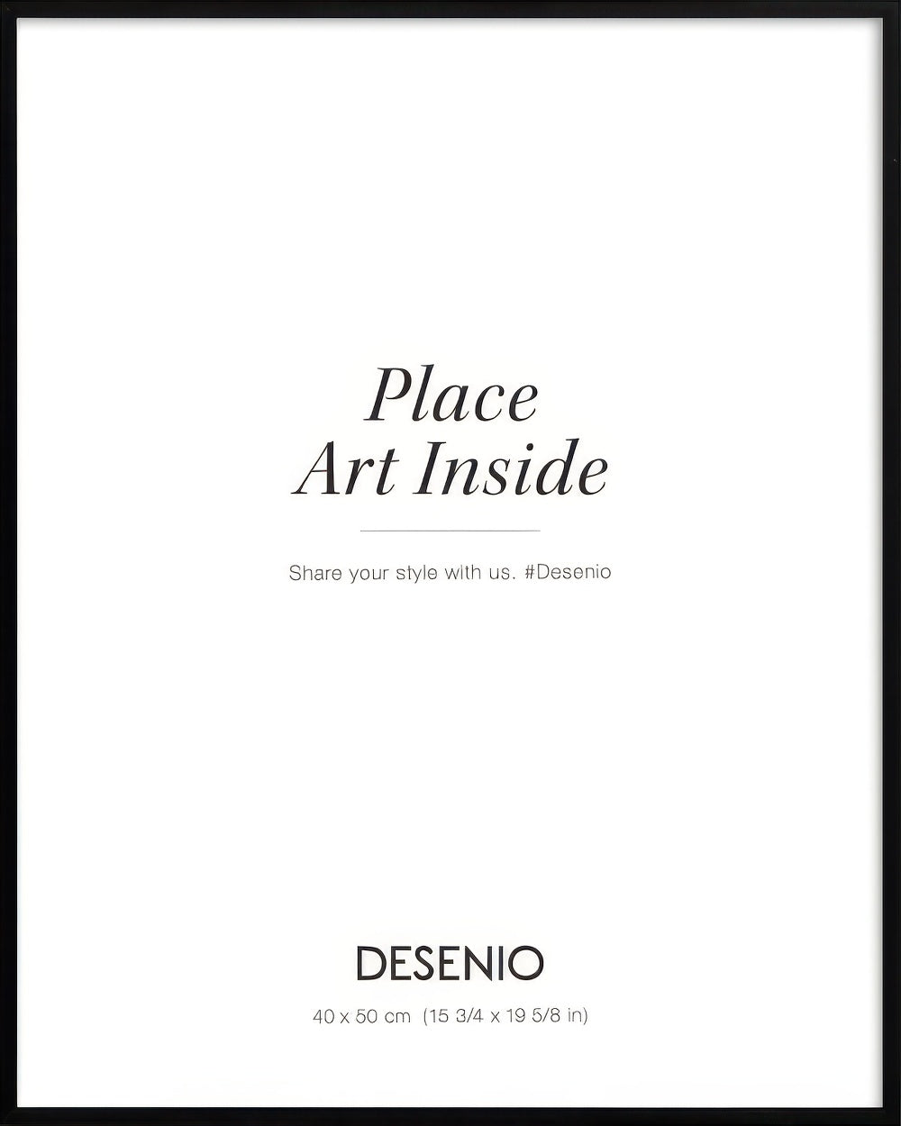 Metal frame Black, 16 x 20 in